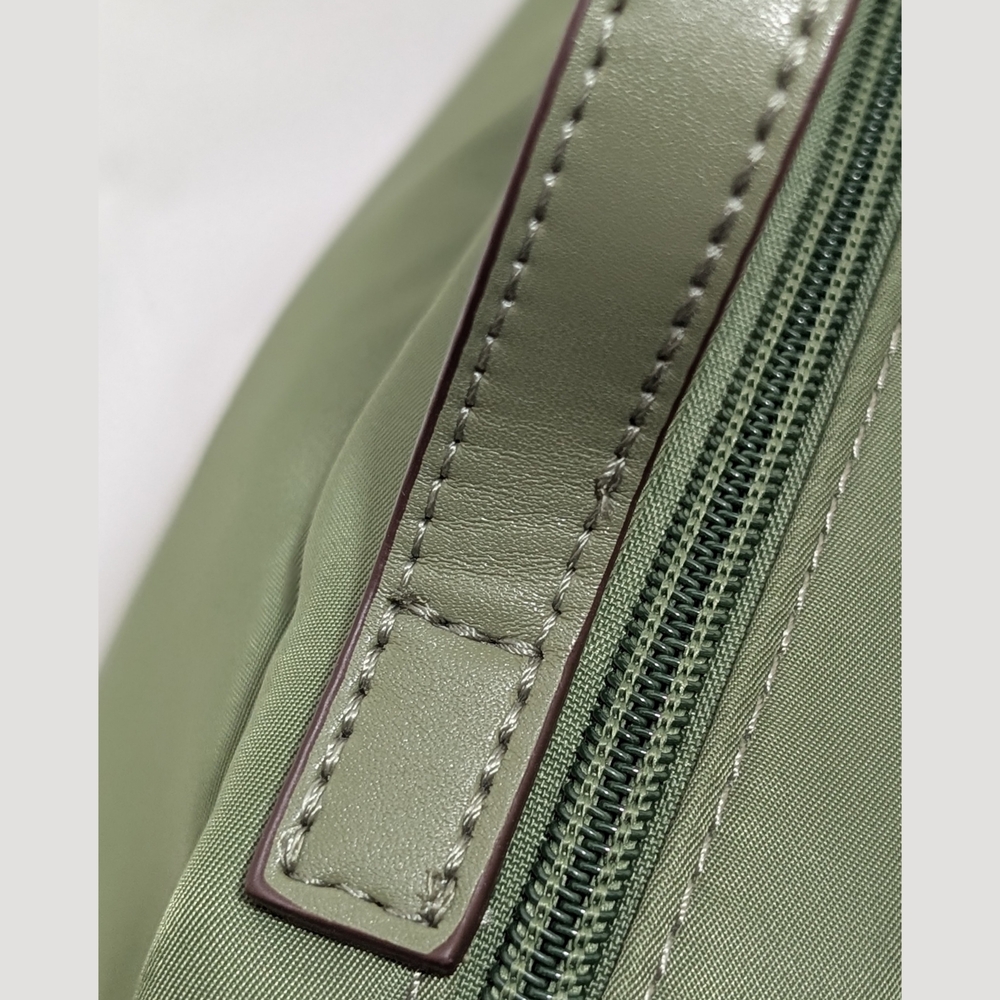 Bella Russo Olive Quilted Crossbody Bag with Gold Accents - Picture 13 of 15